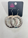 Sparkle Statement Hoop Earrings